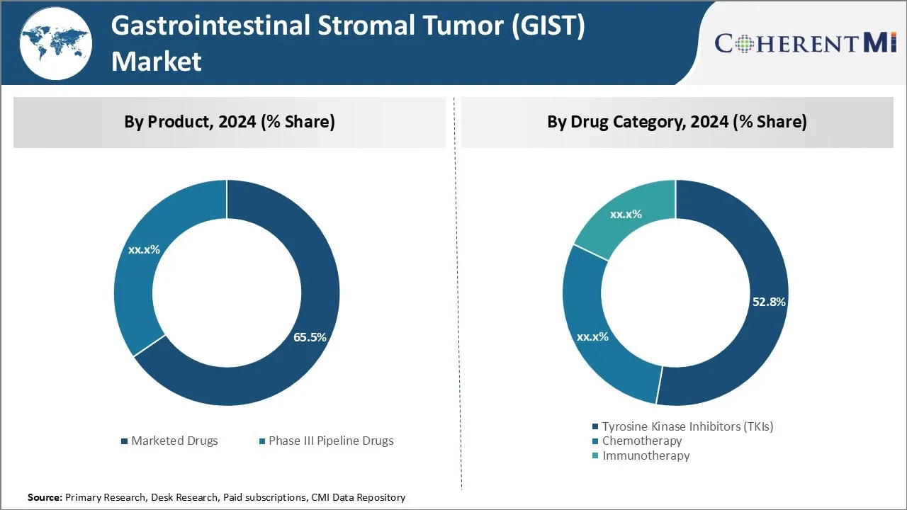 Gastrointestinal Stromal Tumor (GIST) Market By Segments