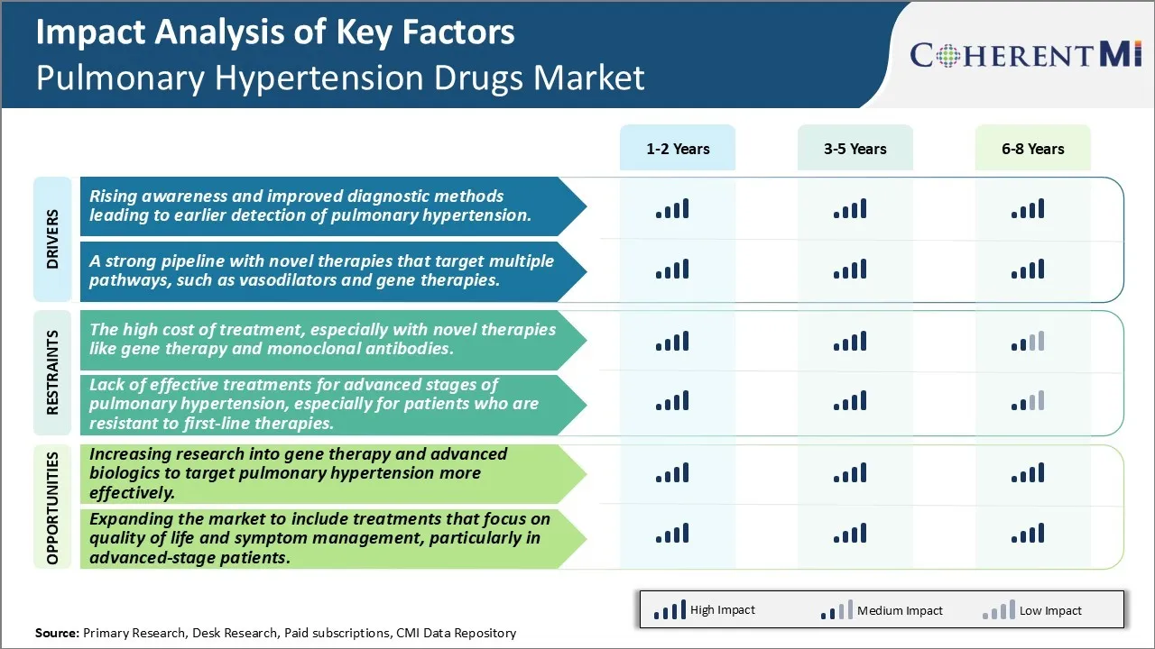 Pulmonary Hypertension Drugs Market Key Factors